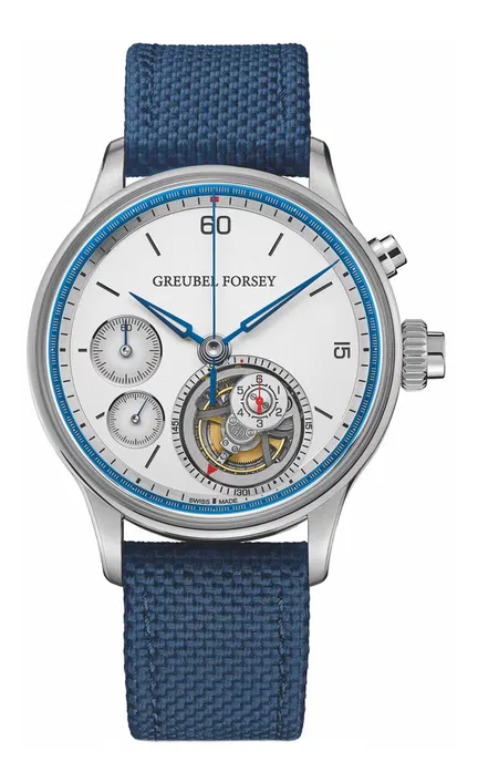 Greubel Forsey Nano Foudroyante White Gold replica watch